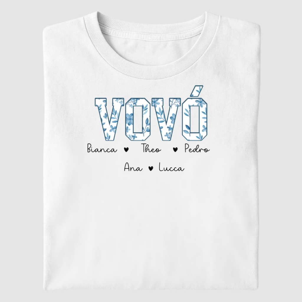 Camiseta Nomes que Abraçam