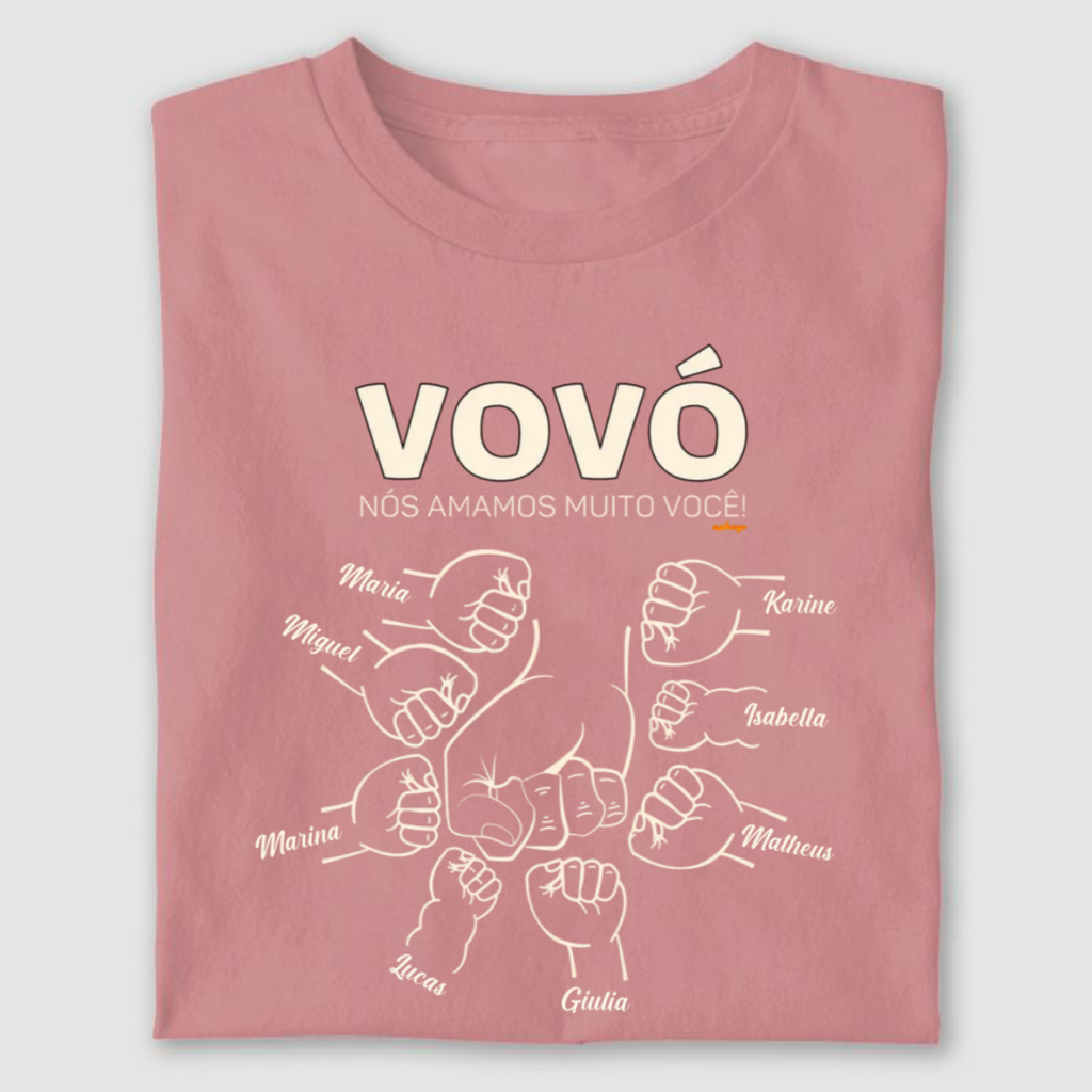 Vovó, nós amamos muito você!