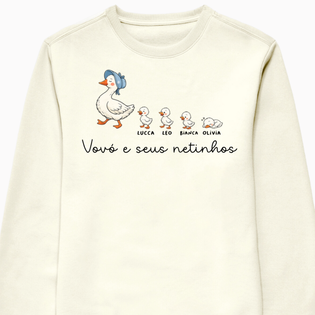 Vovó e Seus Netinhos - Suéter
