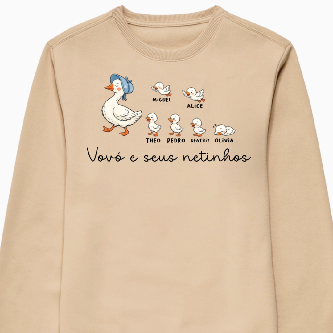 Vovó e Seus Netinhos - Suéter