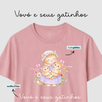 Vovó e seus netinhos - Gato