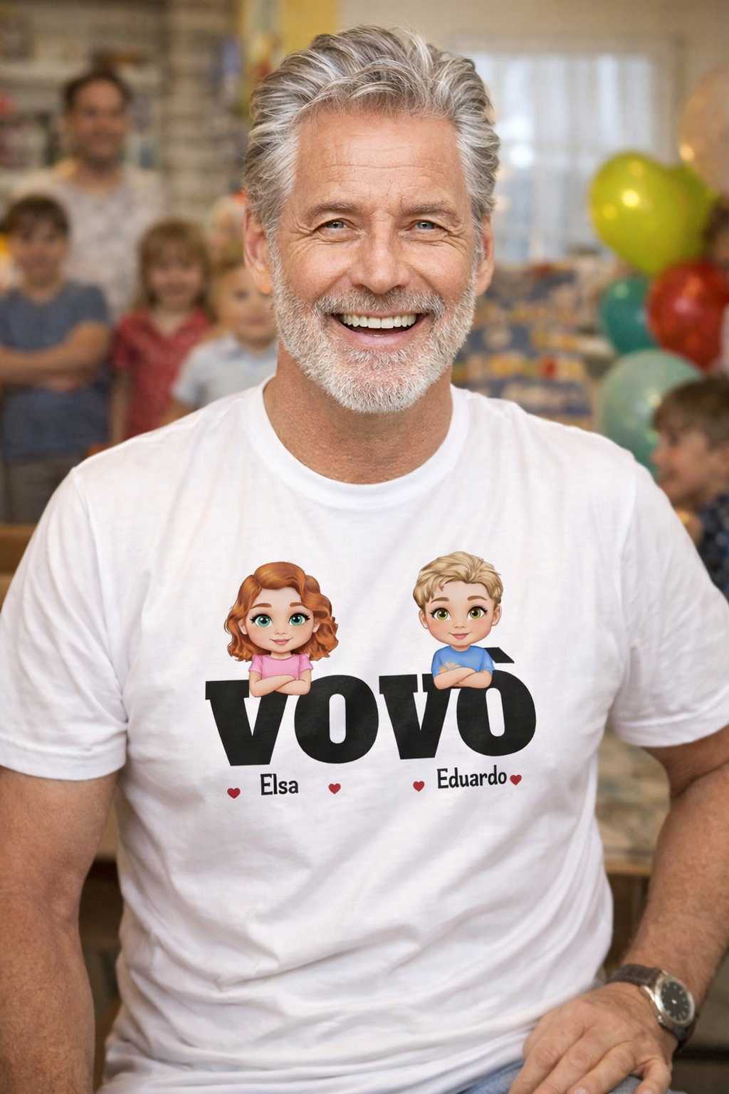 Alicerces da Família (Papai e Vovô) (Branca)