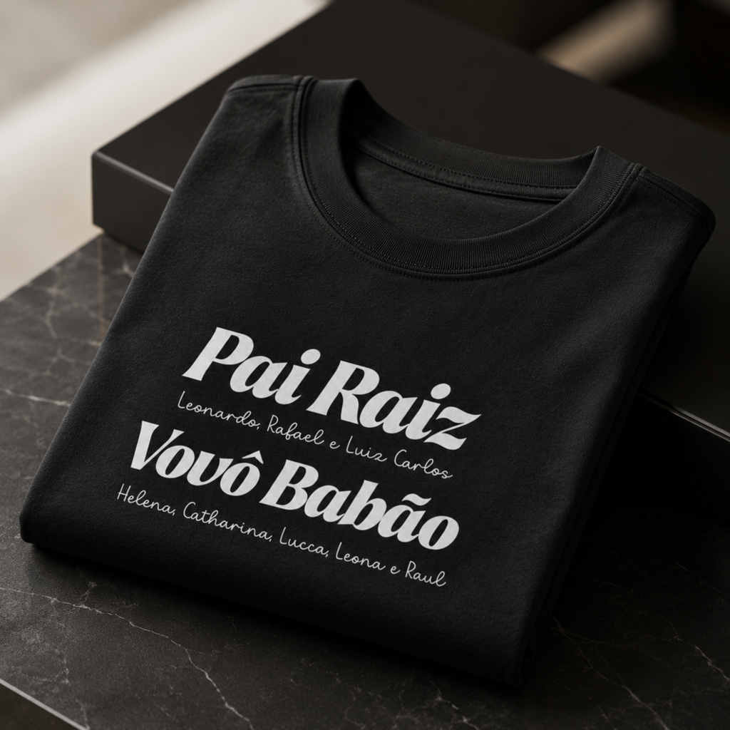 Camiseta Pai Raiz, Avô Babão