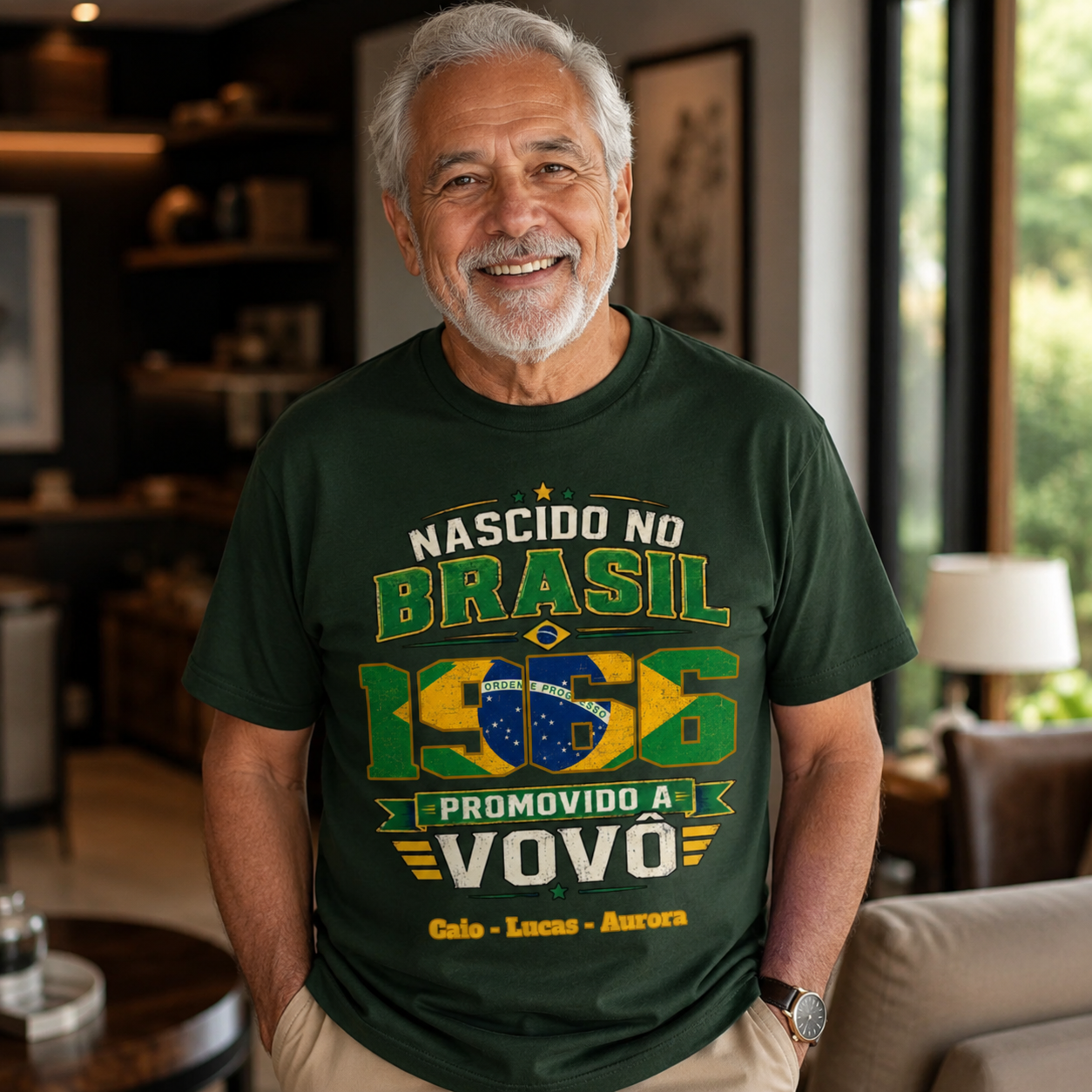 Nascido no Brasil, Promovido a Vovô