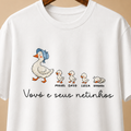 Camiseta Vovó e Seus Netinhos