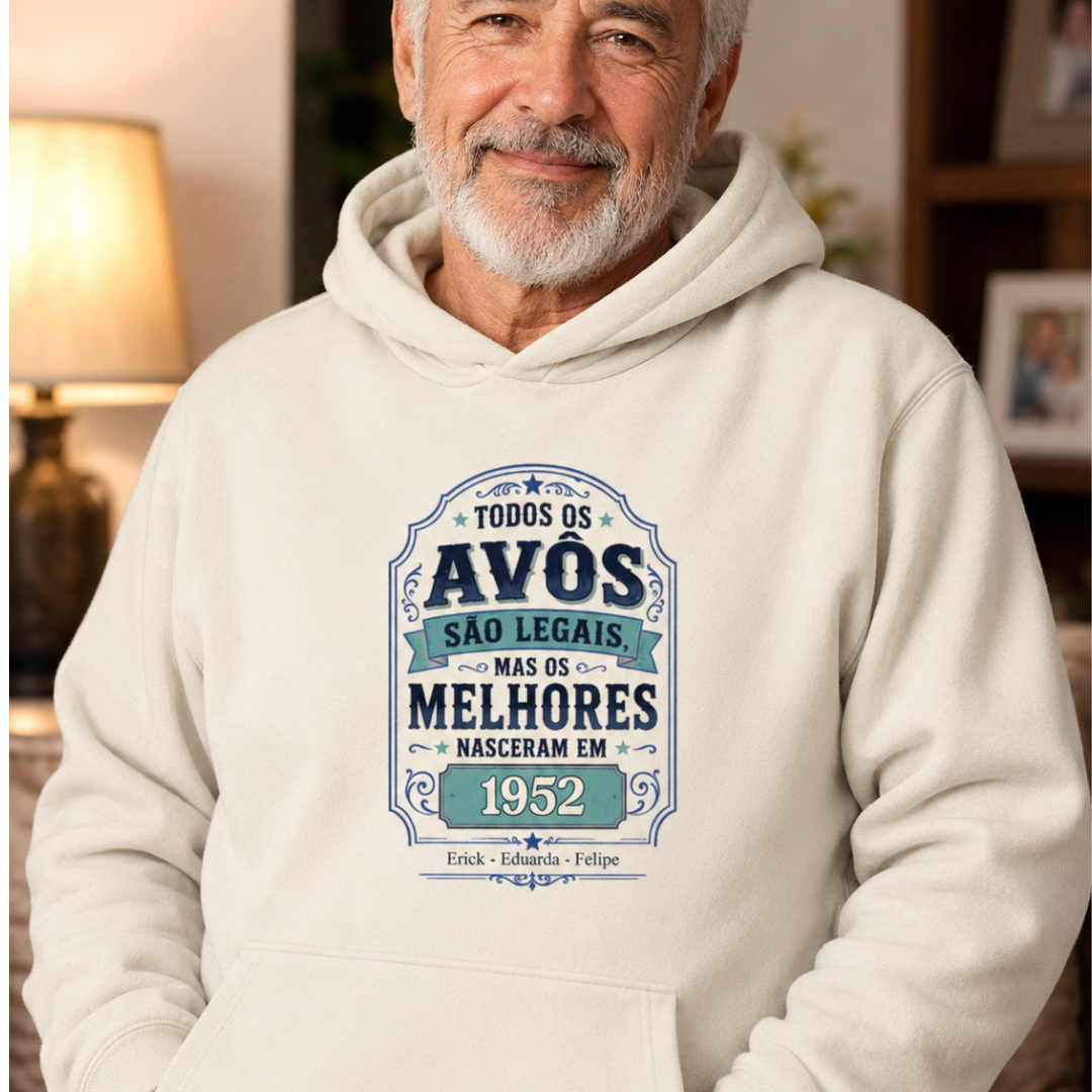 Meu avô é mais legal 04 - Hoodie