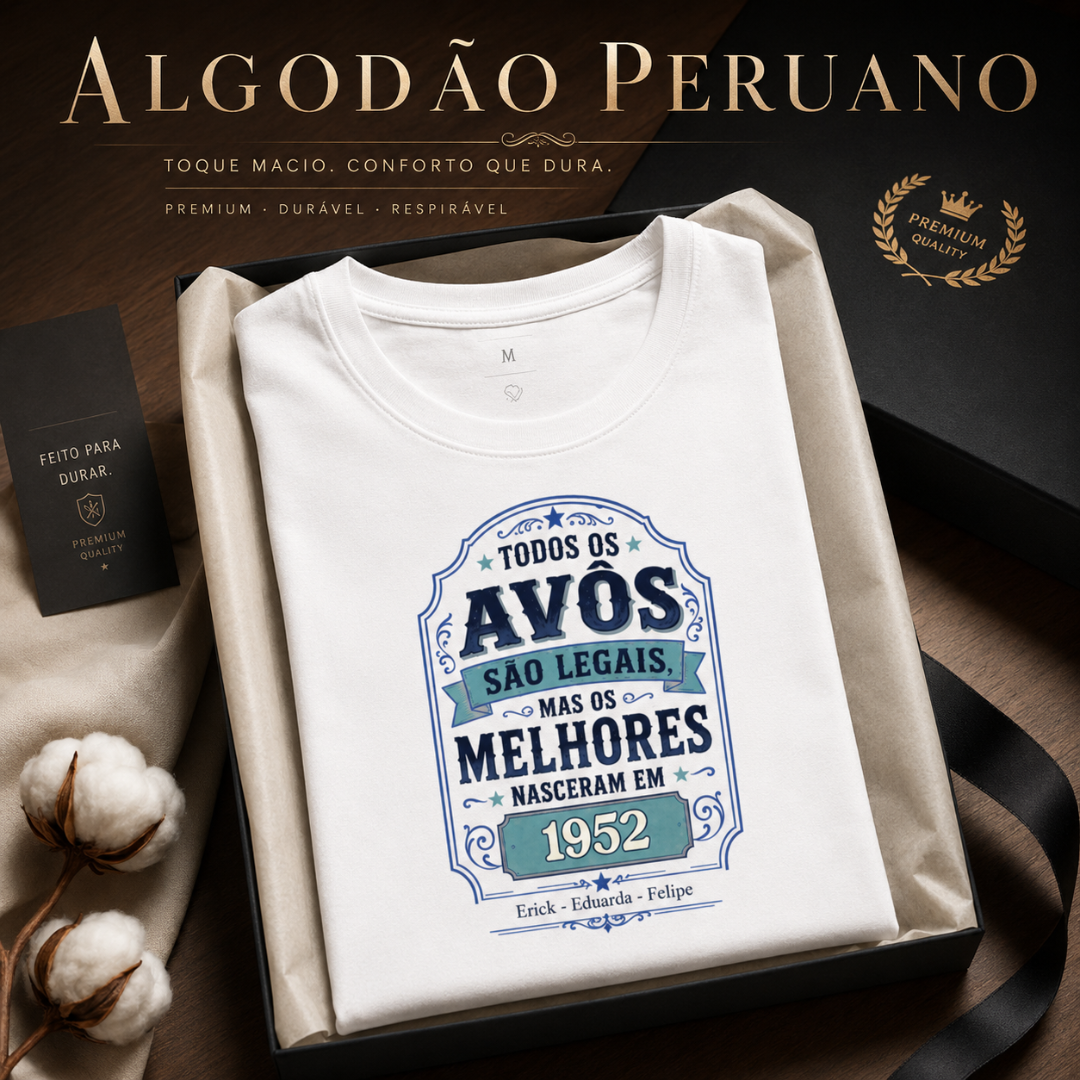 Meu avô é mais legal 04 - Algodão Peruano