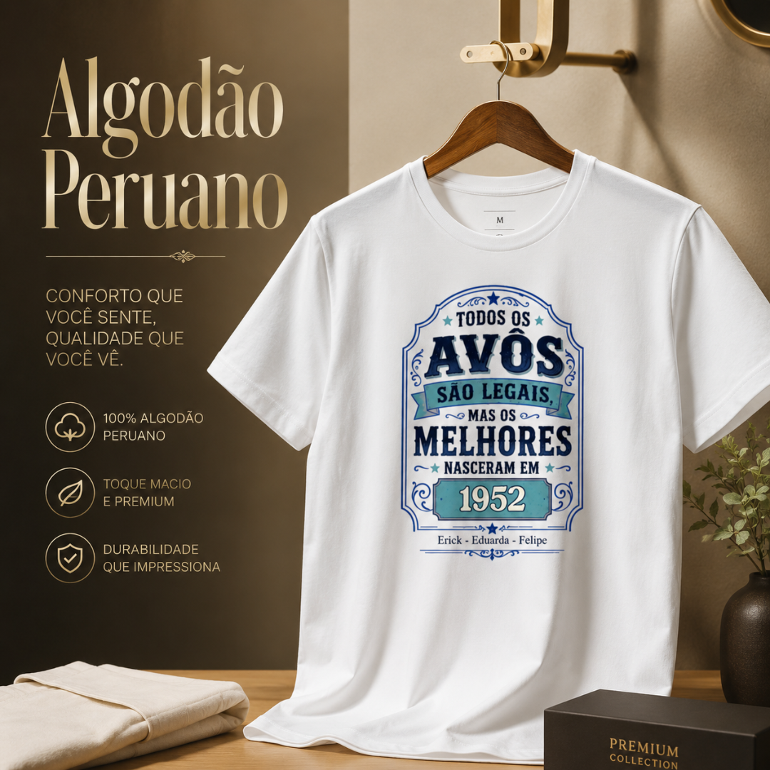 Meu avô é mais legal 04 - Algodão Peruano