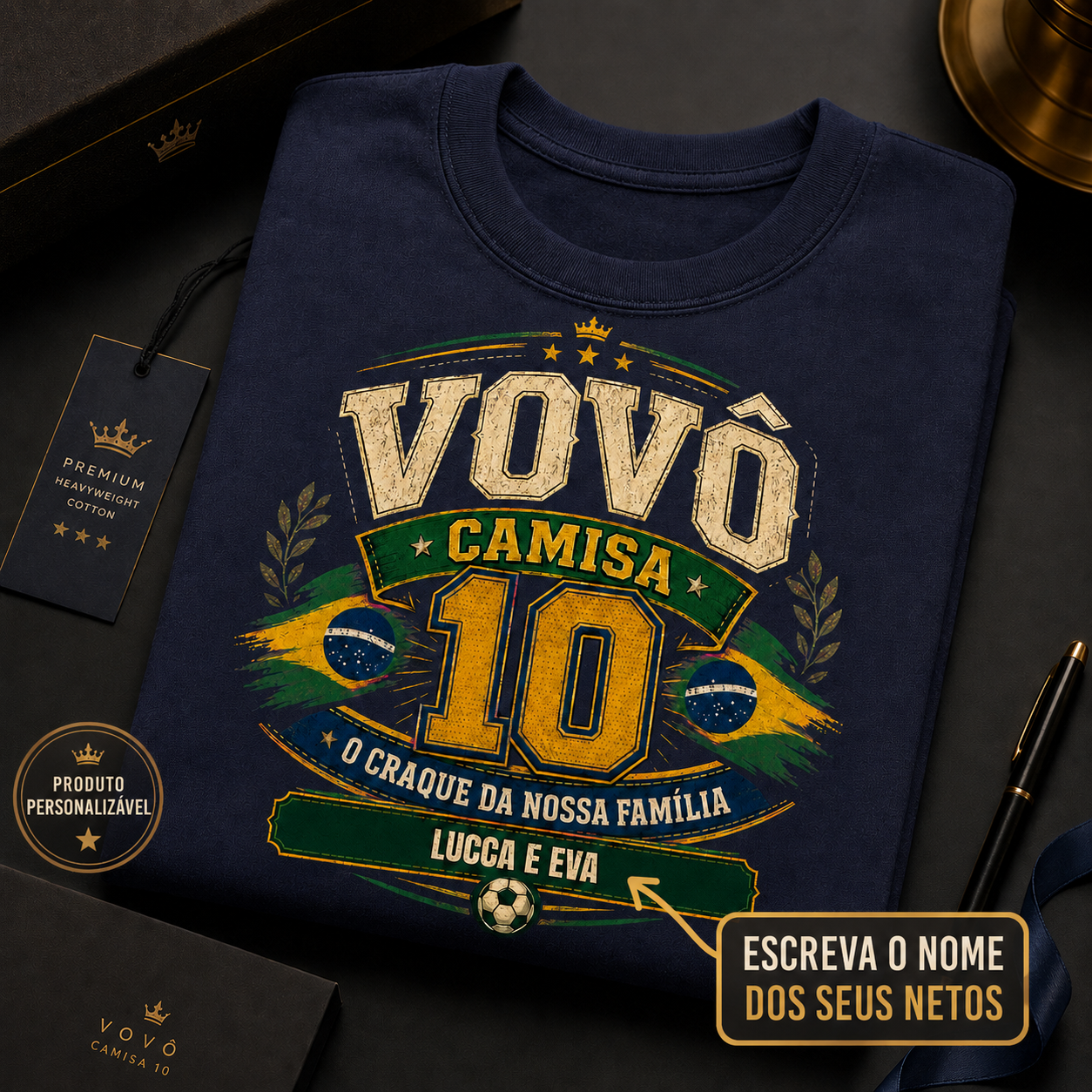 Vovô camisa 10
