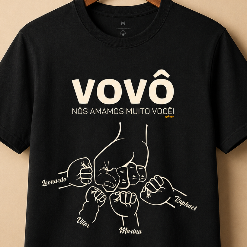 Vovô, nós amamos muito você