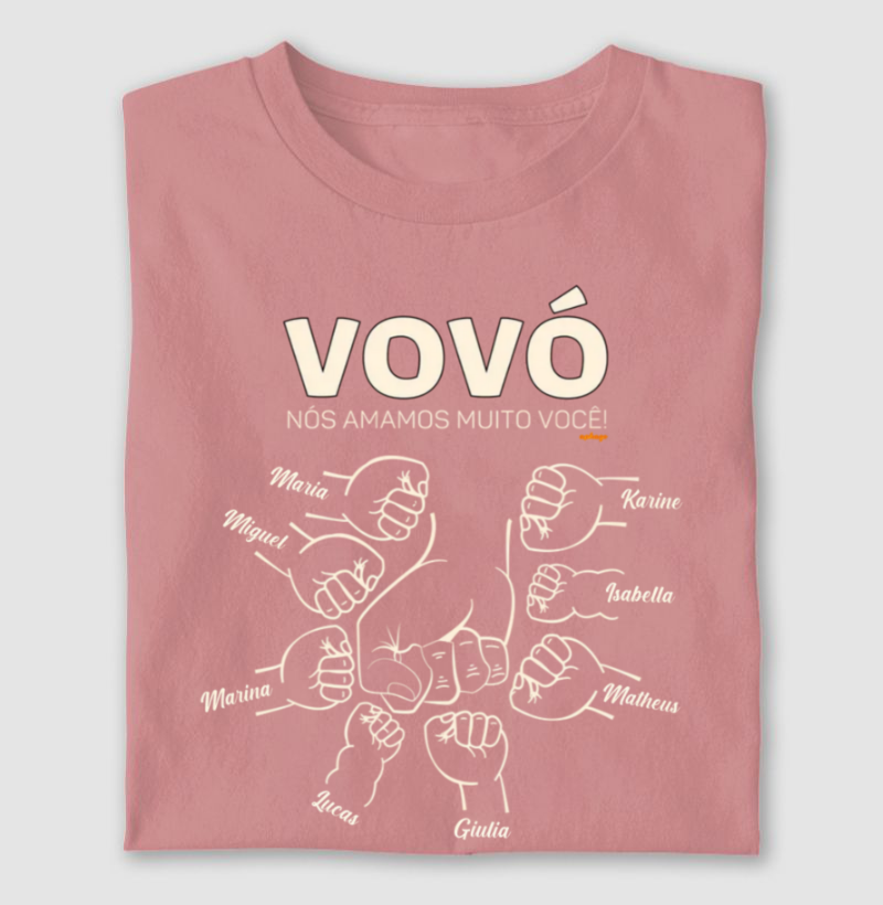 Vovó, nós amamos muito você!