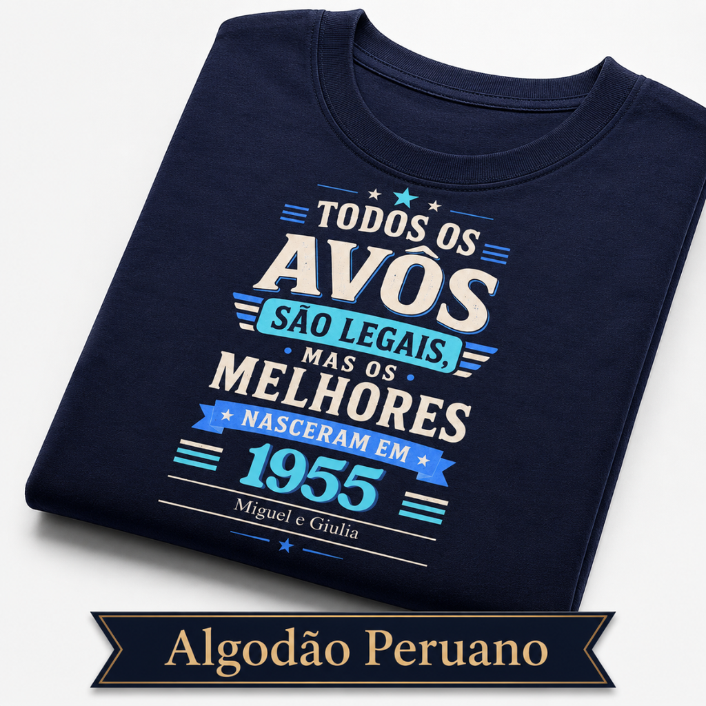 Meu avô é mais legal 01 - Algodão Peruano