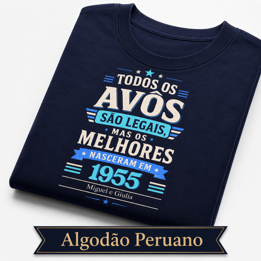 Meu avô é mais legal 01 - Algodão Peruano