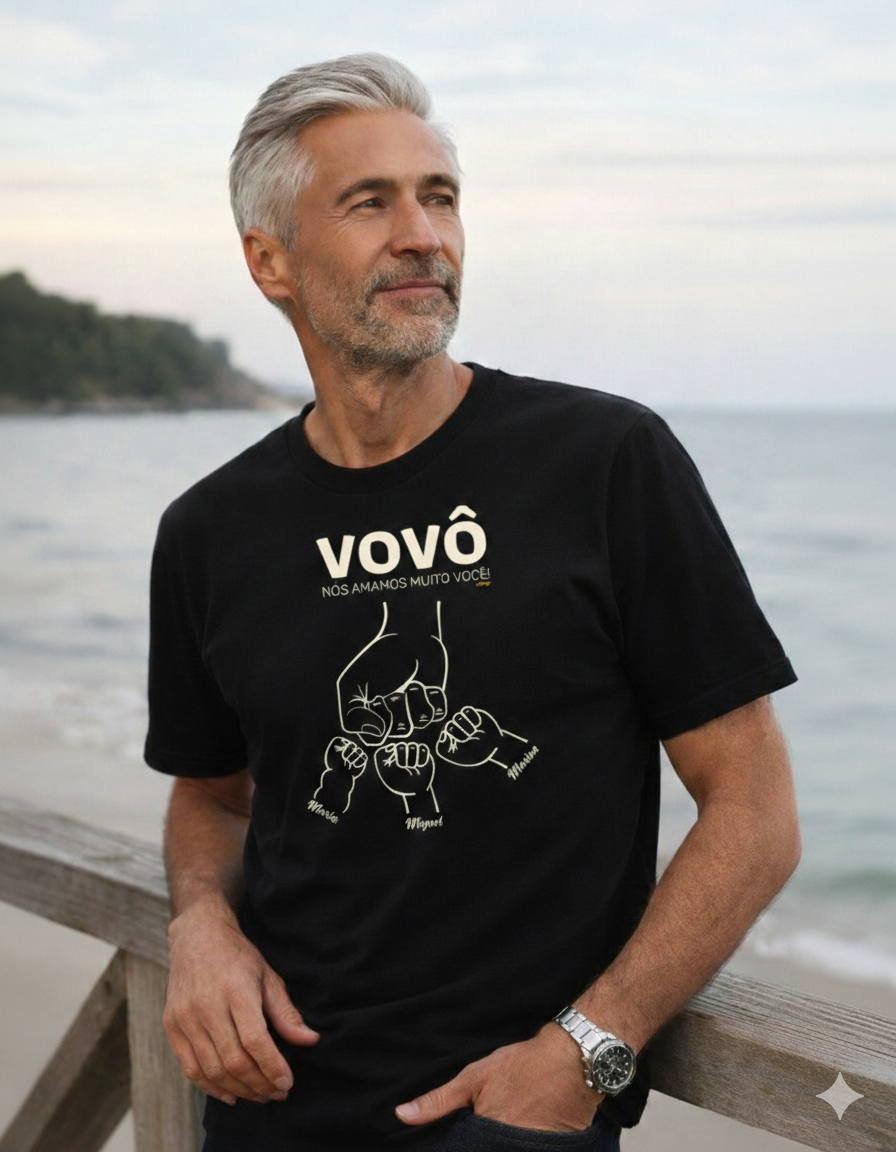 Vovô, nós amamos muito você