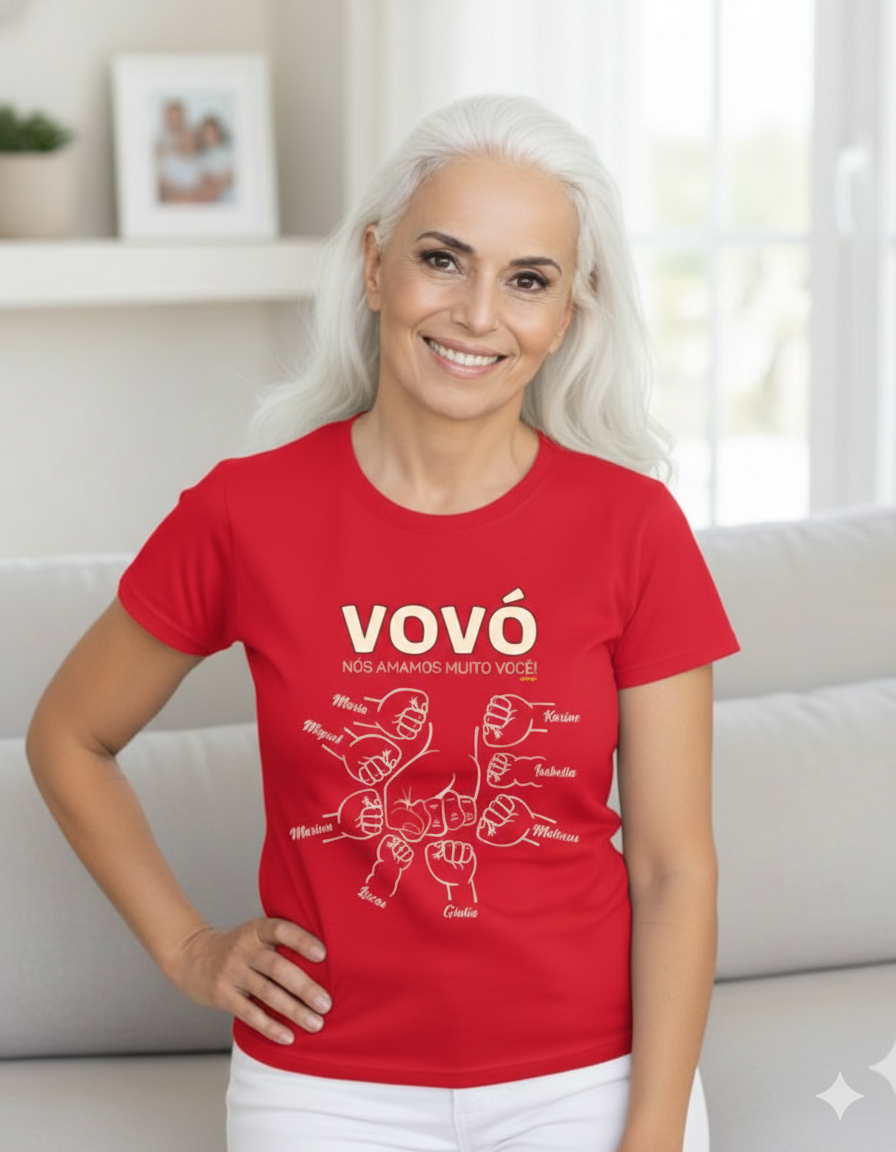 Vovó, nós amamos muito você!