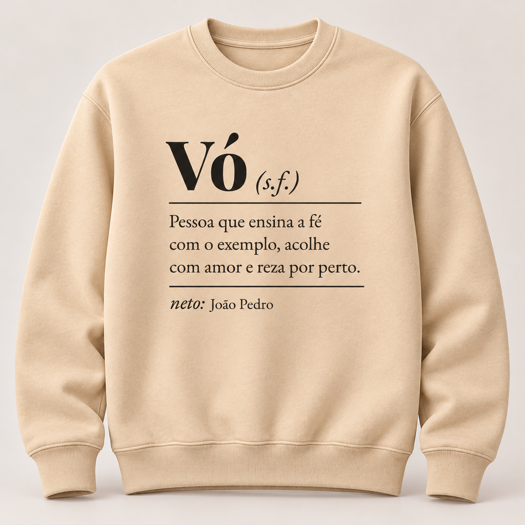 Significado de Vó - Suéter