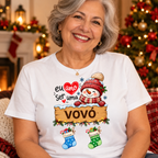 Eu amo ser vovó - Algodão Peruano