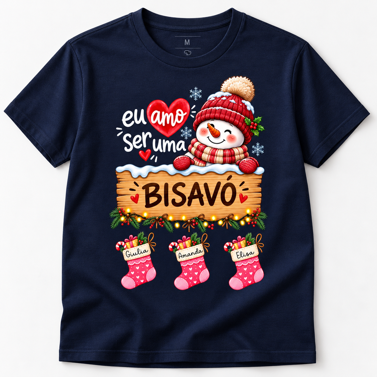 Eu amo ser vovó - Algodão Peruano