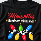 Meus Netos me Iluminam - Algodão Peruano