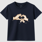 Mãos Dadas Estaremos Sempre Juntos - Camiseta Infantil