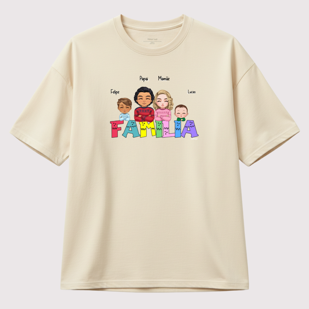 Raízes do amor (Off-White) - Oversized
