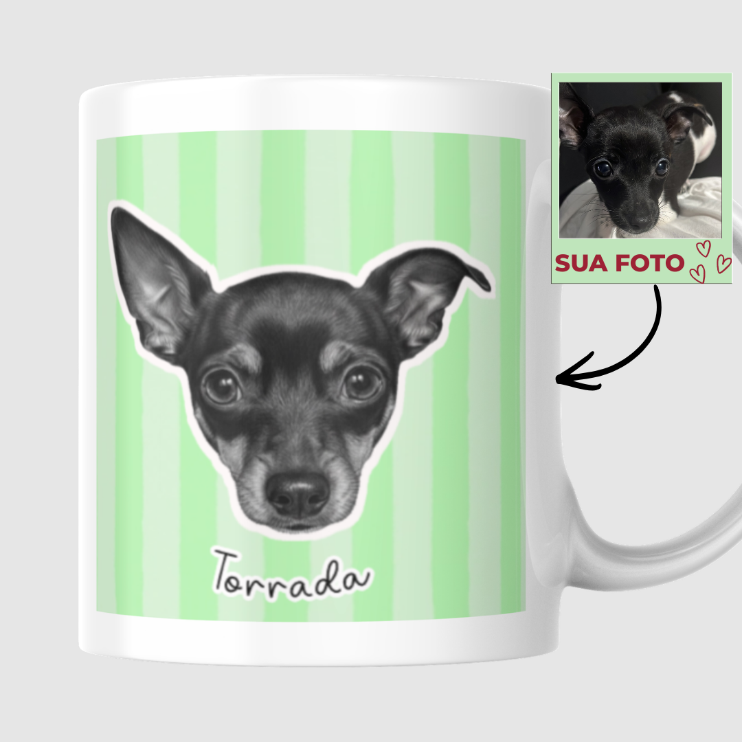 Meu pet em listras