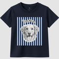 Meu pet em listras - Camiseta Infantil