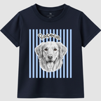 Meu pet em listras - Camiseta Infantil