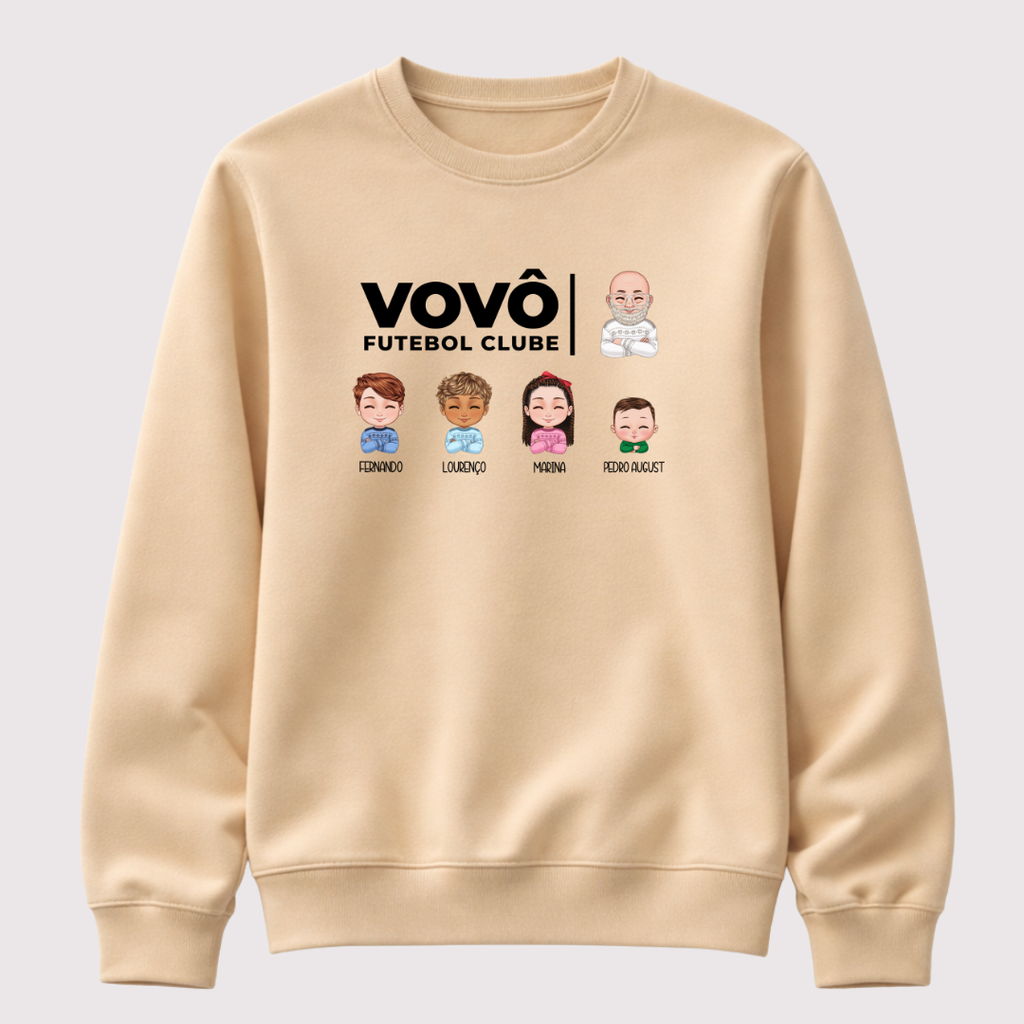 Vovô / Papai futebol Clube - Suéter