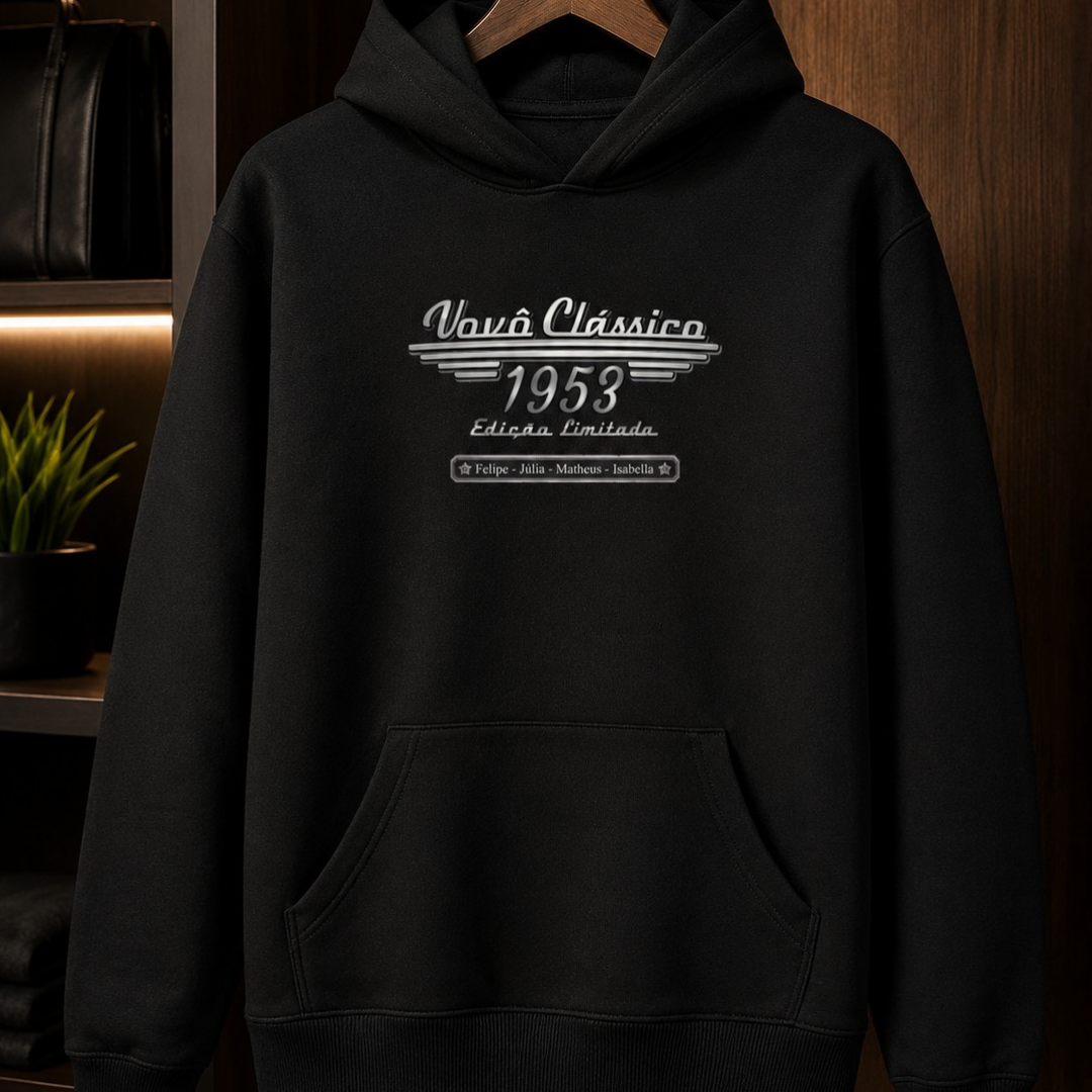 Vovô Clássico Edição Limitada - Hoodie
