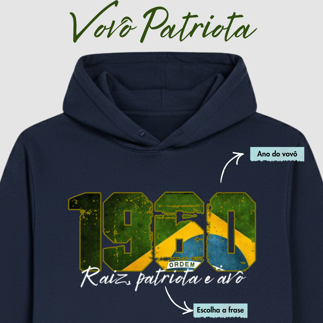 Vovô Patriota - Hoodie