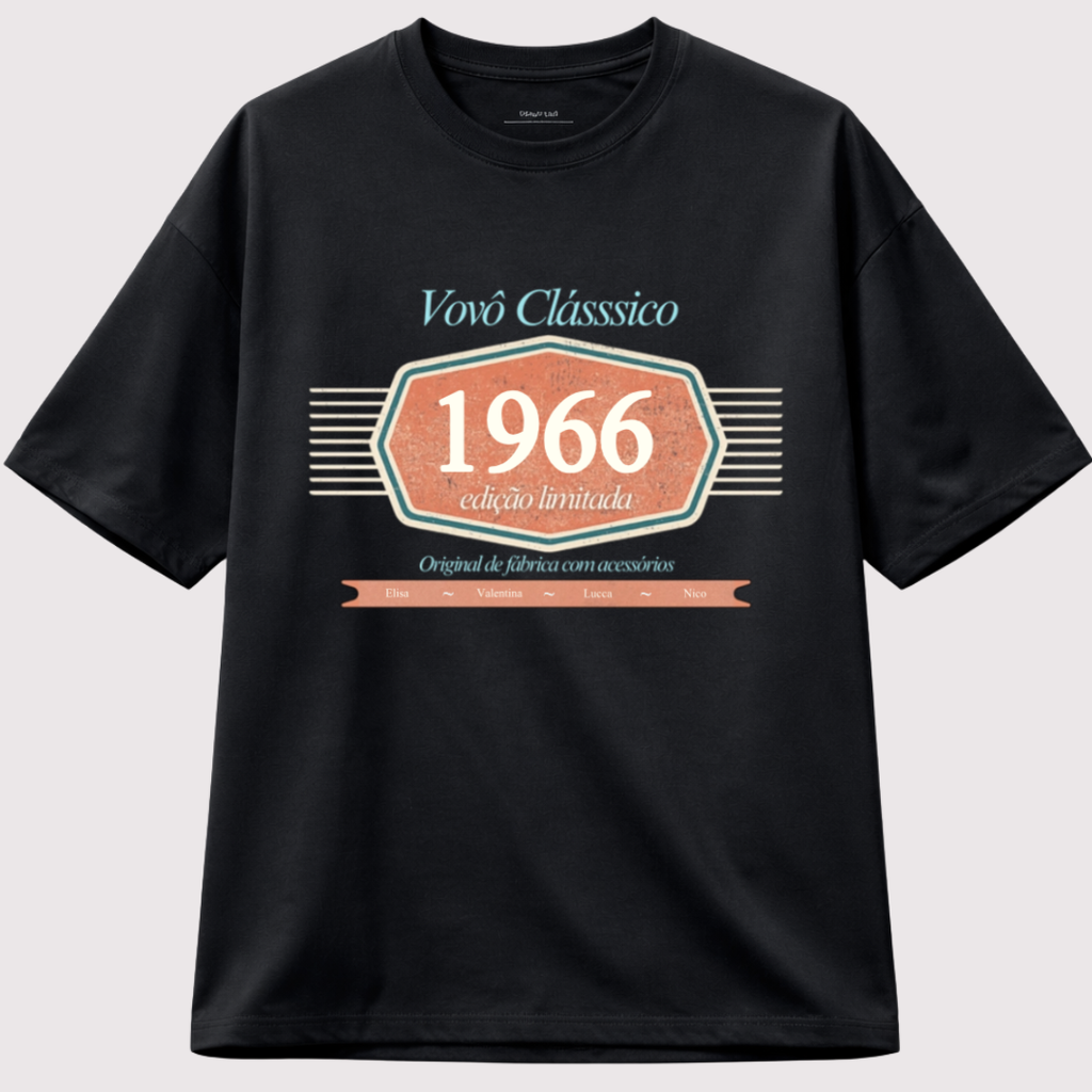 Vovô Vintage - Oversized