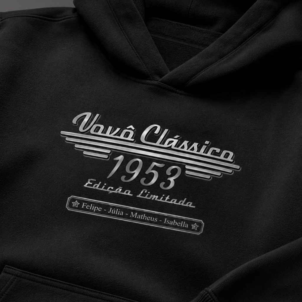 Vovô Clássico Edição Limitada - Hoodie