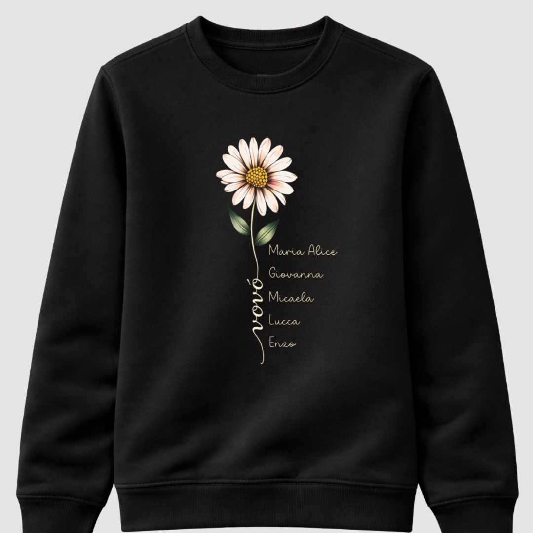 Flores da Vovó - Suéter