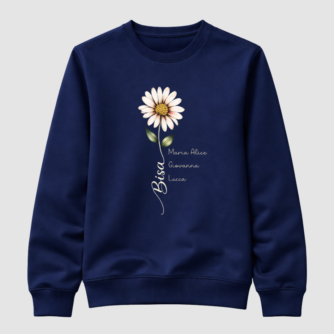 Flores da Vovó - Suéter
