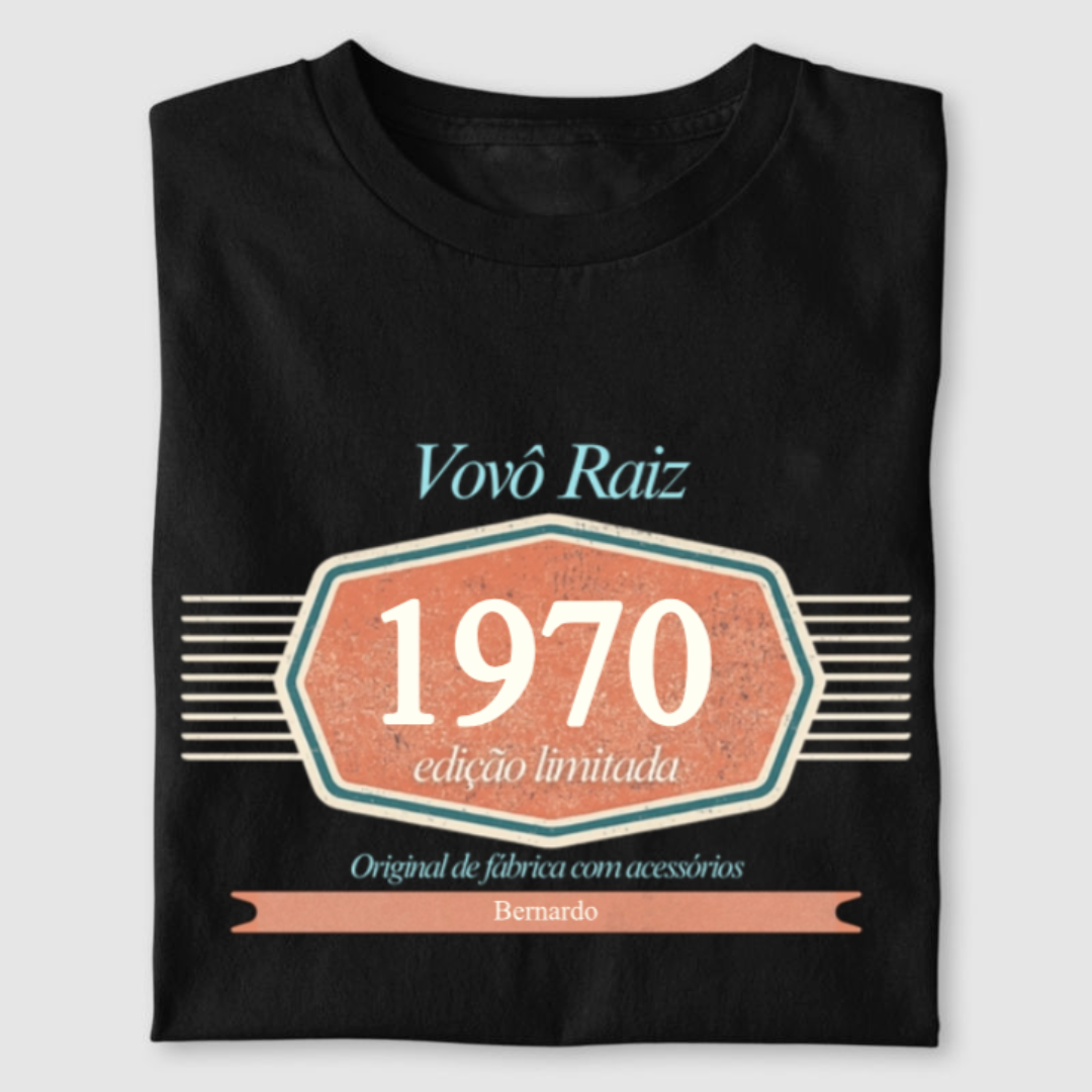 Vovô Vintage - Algodão peruano