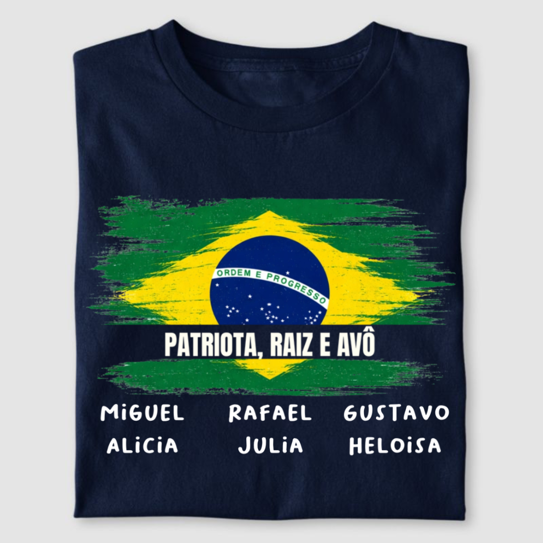 Melhor vovô do Brasil - Algodão Peruano