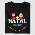 Família Natalina - Algodão Peruano