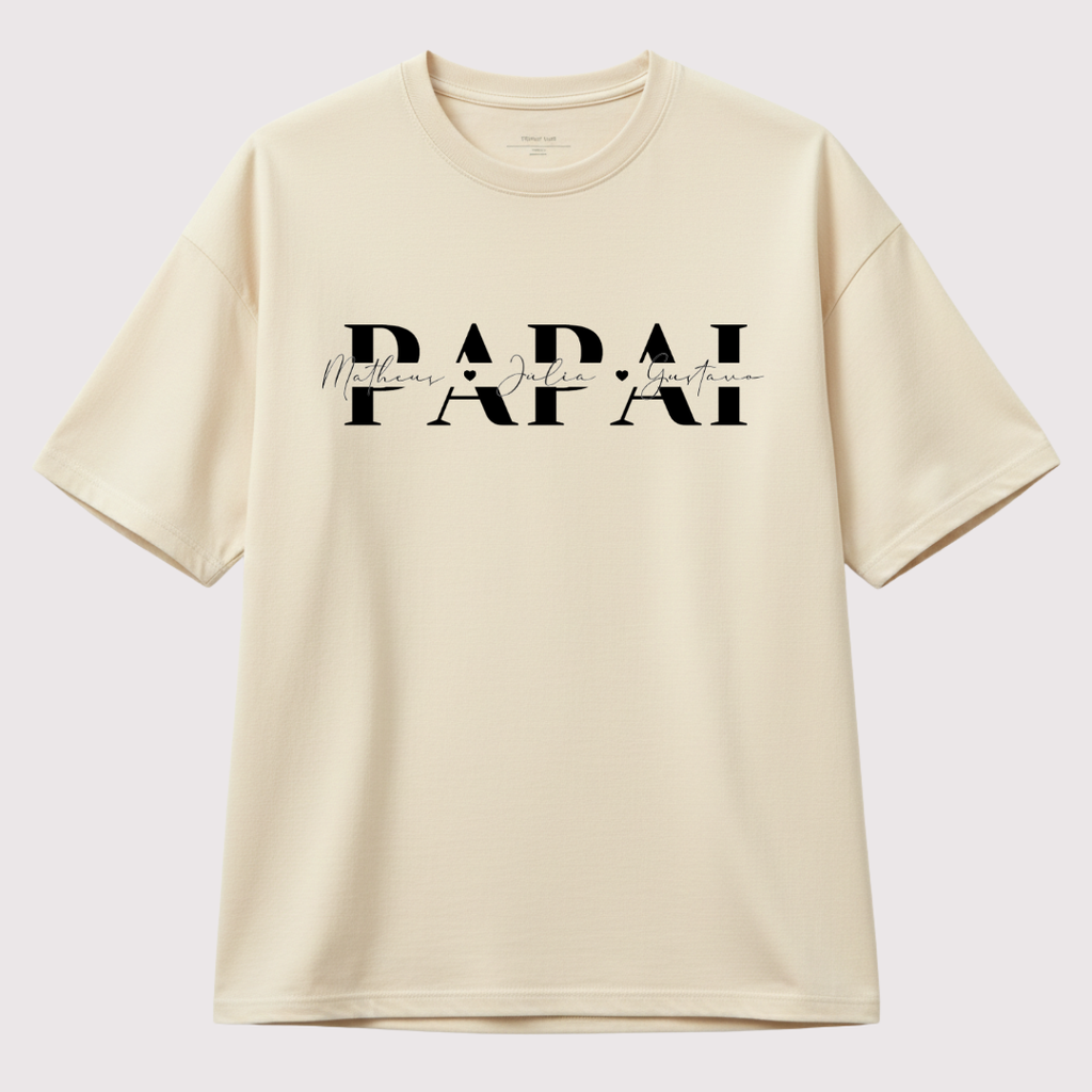 Pilares do papai - Oversized