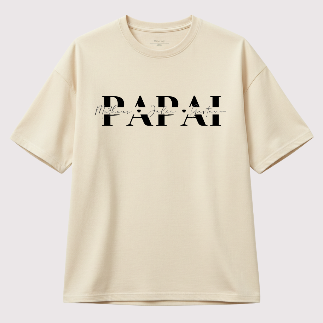 Pilares do papai - Oversized