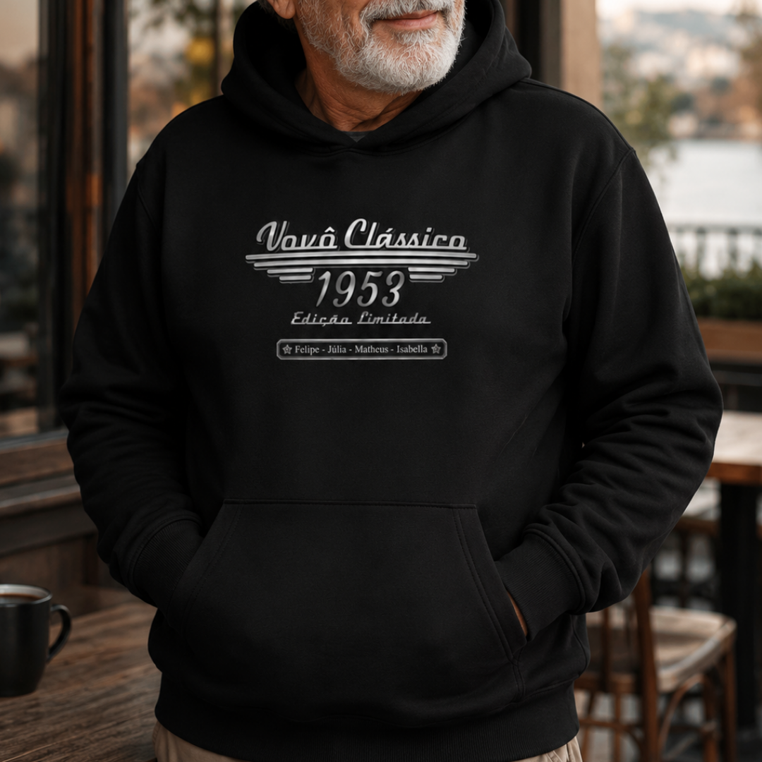 Vovô Clássico Edição Limitada - Hoodie
