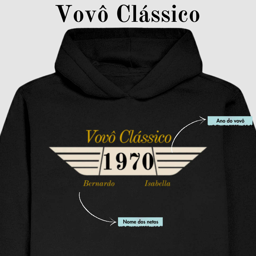 Vovô Clássico - Hoodie