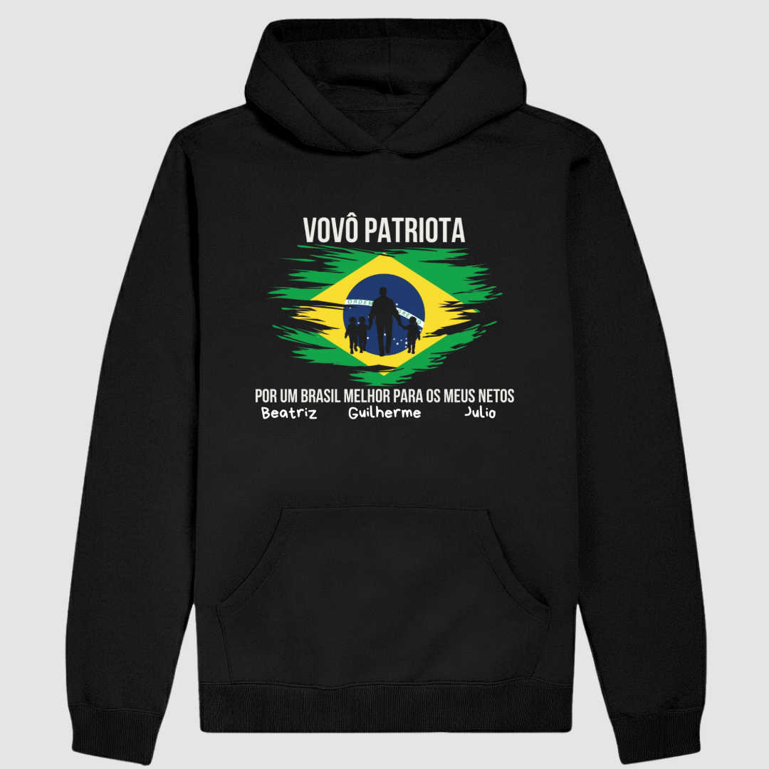 Por um Brasil melhor para meus netos - Hoodie