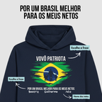 Por um Brasil melhor para meus netos - Hoodie