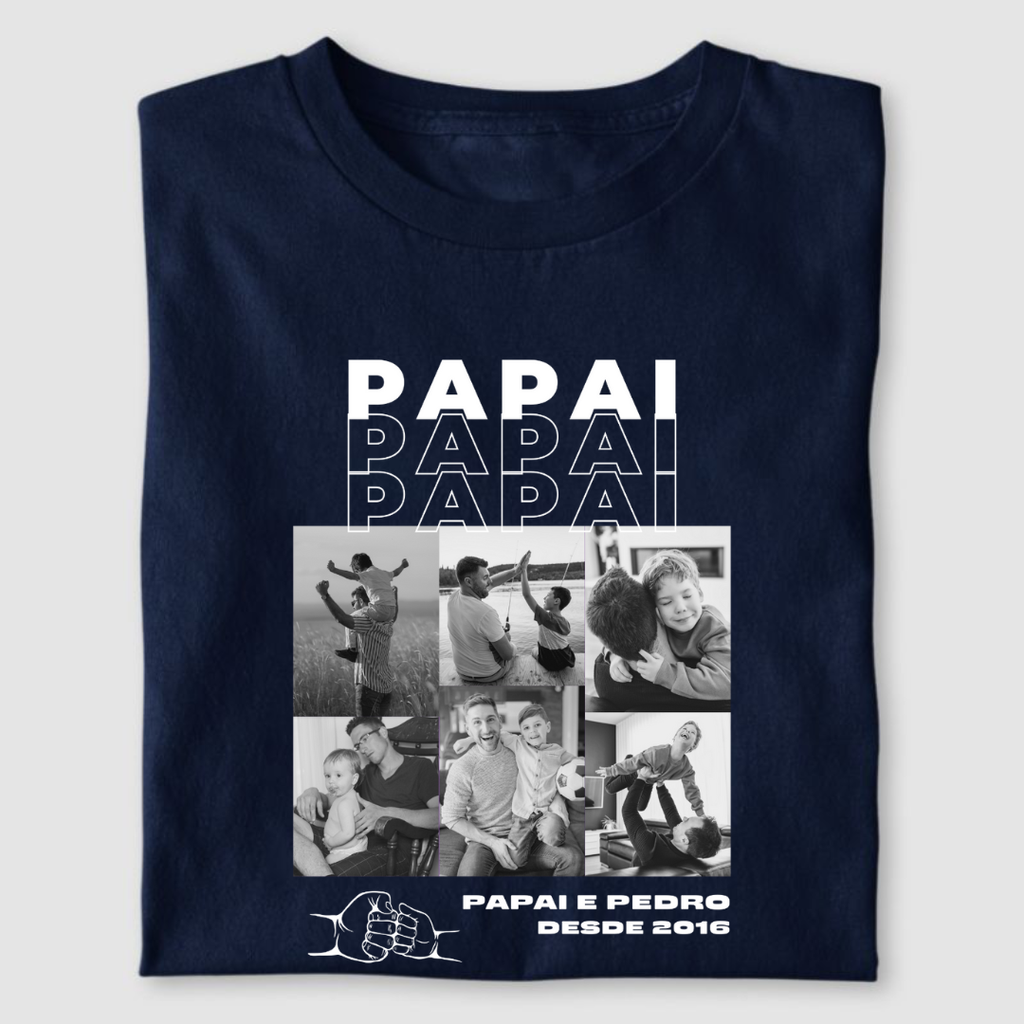 Para sempre do Papai / Vovô - algodão peruano