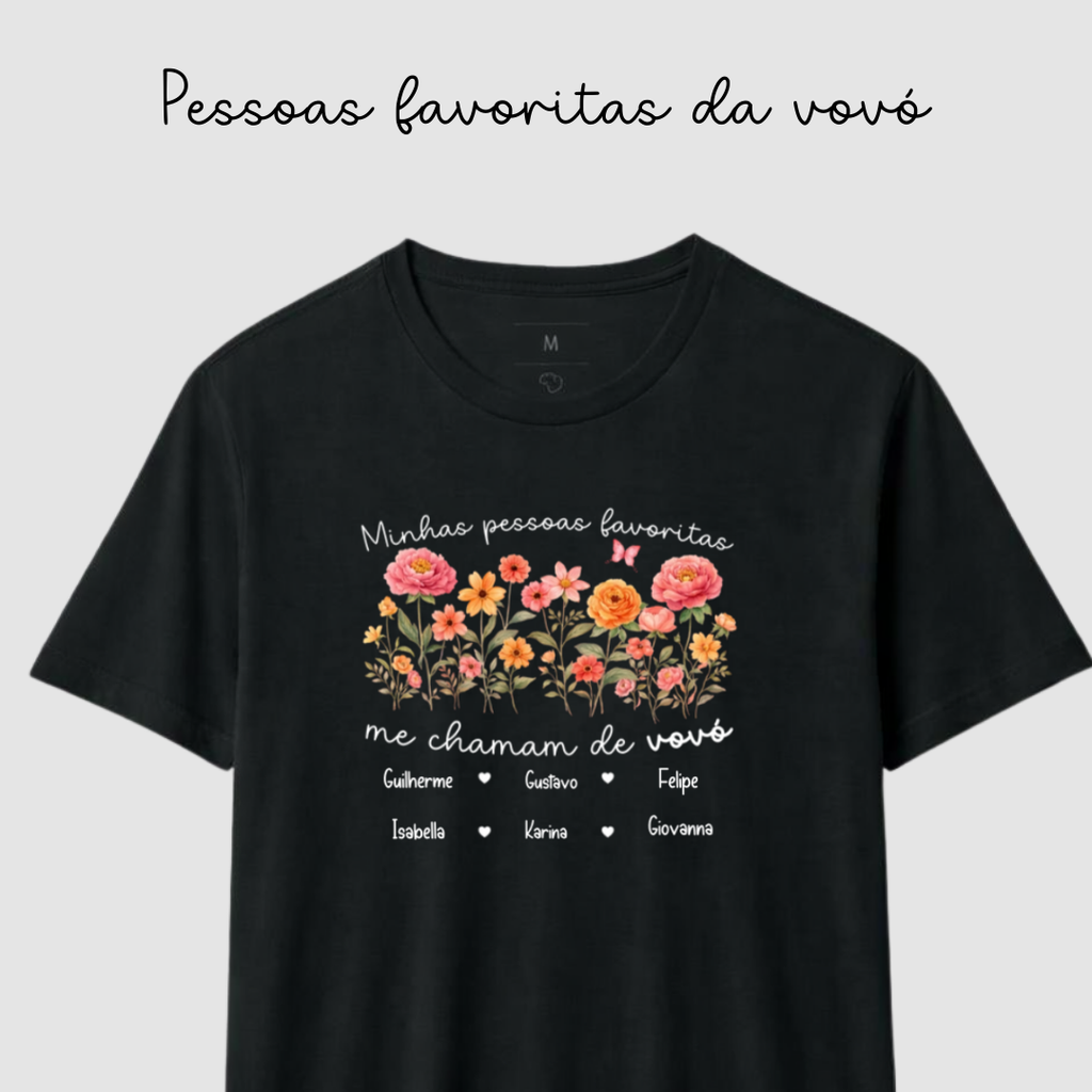 Pessoas favoritas da vovó - Algodão Peruano