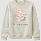 Vovó e seus netinhos - Gato- Suéter