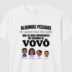 Camiseta Amor de Vovô - Algodão Peruano