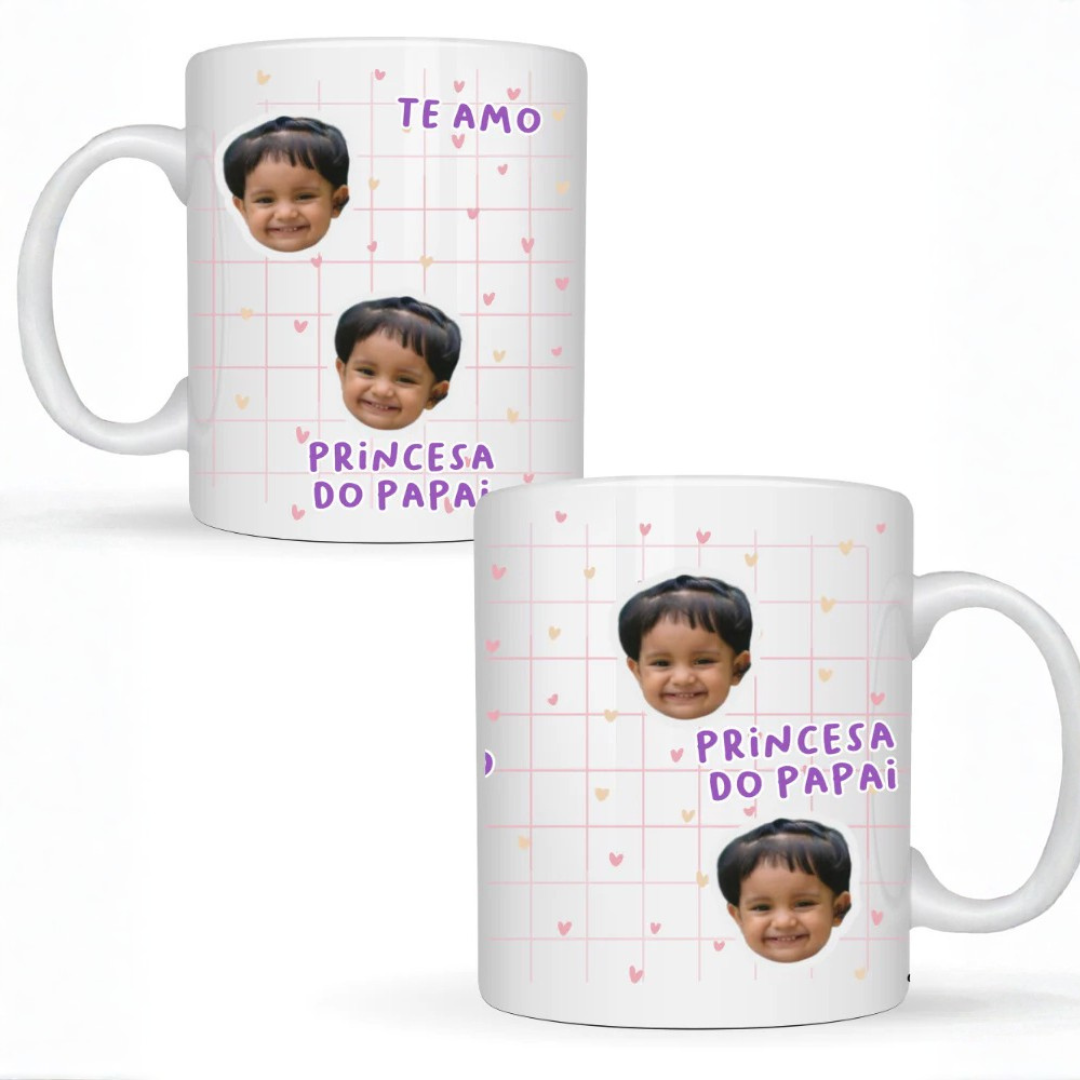 Caneca Rostinhos