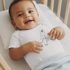 De mãos dadas eu sempre protegerei você - Body Branco